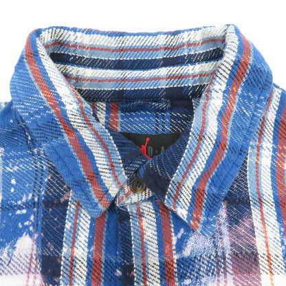 JORDAN | ジョーダン ×Awake NY Flannel Shirt 長袖シャツ FQ5454-498 ブルー サイズ：M【瀬戸大橋店】