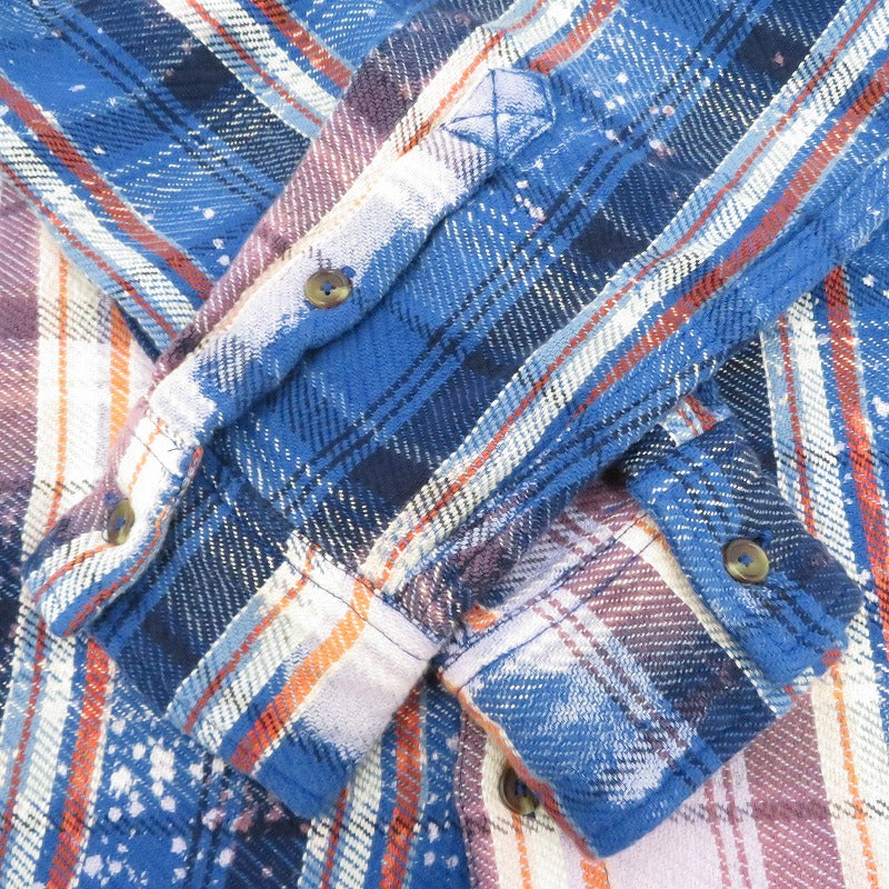 JORDAN | ジョーダン ×Awake NY Flannel Shirt 長袖シャツ FQ5454-498 ブルー サイズ：M【瀬戸大橋店】