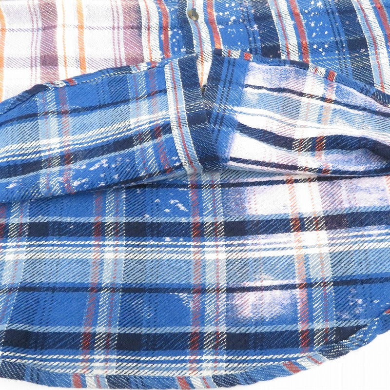 JORDAN | ジョーダン ×Awake NY Flannel Shirt 長袖シャツ FQ5454-498 ブルー サイズ：M【瀬戸大橋店】