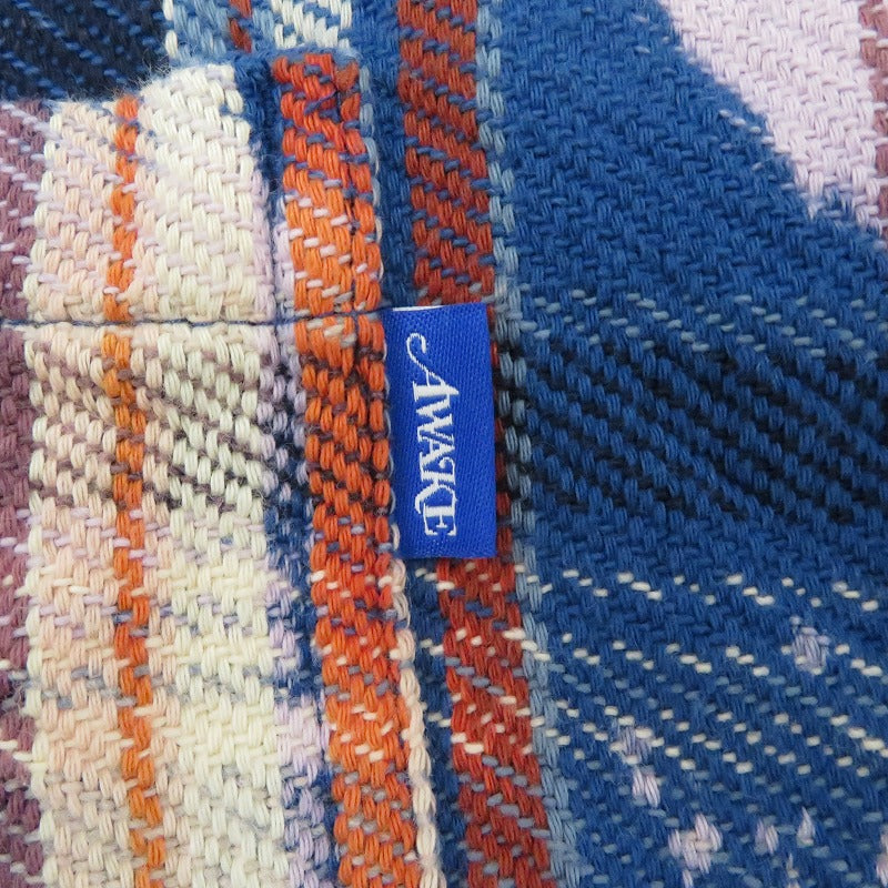 JORDAN | ジョーダン ×Awake NY Flannel Shirt 長袖シャツ FQ5454-498 ブルー サイズ：M【瀬戸大橋店】