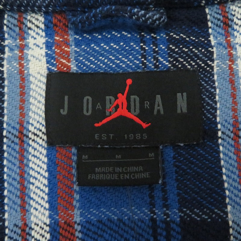 JORDAN | ジョーダン ×Awake NY Flannel Shirt 長袖シャツ FQ5454-498 ブルー サイズ：M【瀬戸大橋店】