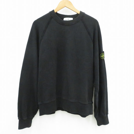 STONE ISLAND | ストーンアイランド スウェット K2S156100022S0A20 ブラック サイズ：L【瀬戸大橋店】