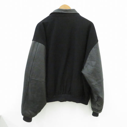 VINTAGE衣料 | ヴィンテージイリョウ 80s~90s スタジャン ブランド:union line サイズ:2XL ブラック【瀬戸大橋店】