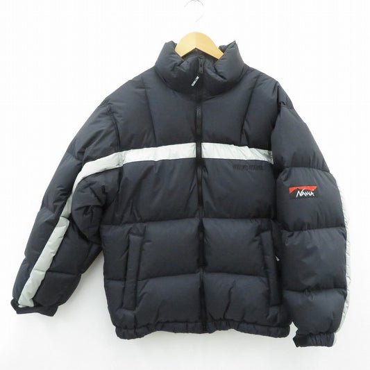 WACKOMARIA | ワコマリア ×NANGA/SWITCHING DOWN JACKET 24fw ダウンジャケット 24FW-WMO-NA01 ブラック サイズ：M【瀬戸大橋店】