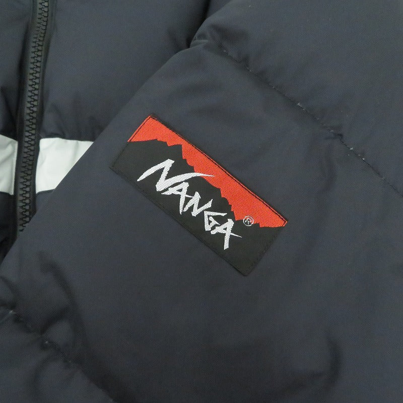 WACKOMARIA | ワコマリア ×NANGA/SWITCHING DOWN JACKET 24fw ダウンジャケット 24FW-WMO-NA01 ブラック サイズ：M【瀬戸大橋店】