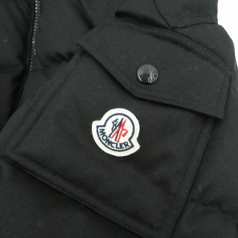 MONCLER | モンクレール MONTGENEVRE GUIBBOTTO ダウンジャケット ブラック サイズ：3【瀬戸大橋店】
