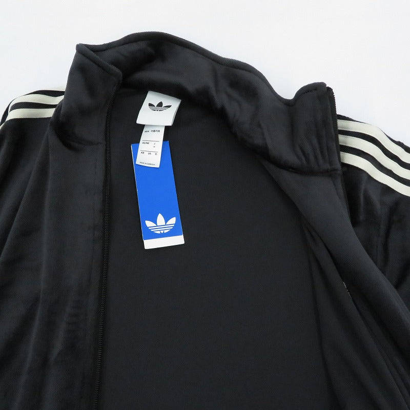 adidas Originals | アディダスオリジナルス ファイヤーバード ベロア トラックトップ トラックジャケット ジャージ LC8070 ブラック サイズ：M【瀬戸大橋店】