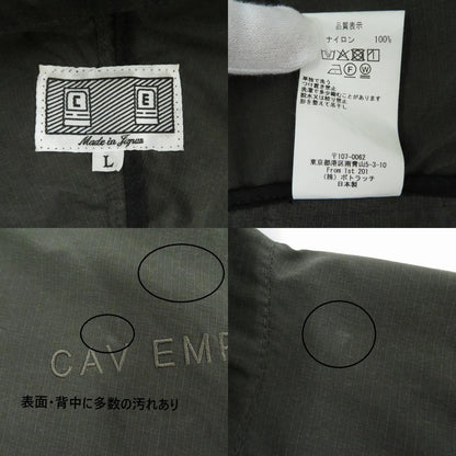 C.E | シーイー LIGHT RIP STOP ZIP JACKET ナイロンジャケット CES28JK25 ブラック サイズ：L【瀬戸大橋店】