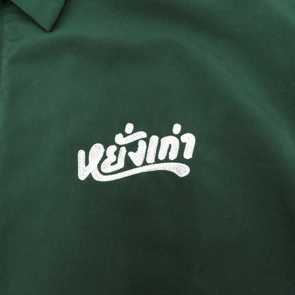 yanggao Loose Fit Souvenir Jacket ジャケット その他アウター グリーン サイズ：L【瀬戸大橋店】