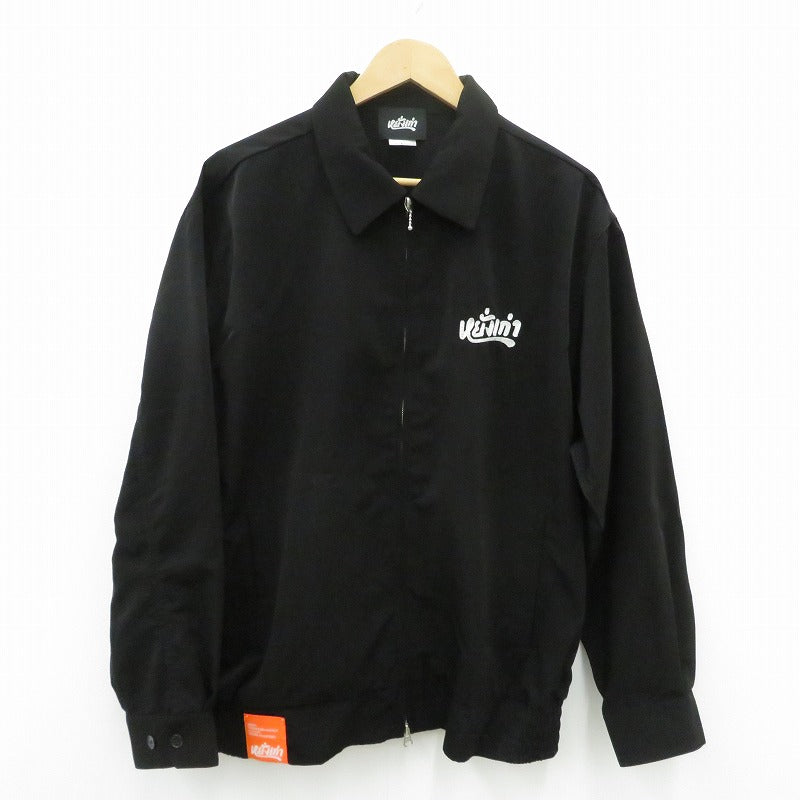 yanggao Loose Fit Souvenir Jacket ジャケット その他アウター ブラック サイズ：L【瀬戸大橋店】