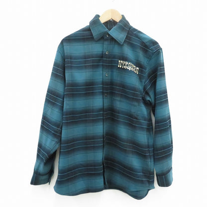 HYSTERIC GLAMOUR | ヒステリックグラマー ×WIND AND SEA 長袖シャツ WDS-C-HYS-24-Q2-05 グリーン サイズ：S【瀬戸大橋店】