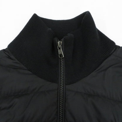 MONCLER | モンクレール CARDIGAN TRICOT ダウンジャケット ダウンジャケット J20919B50700 ブラック サイズ：L【瀬戸大橋店】