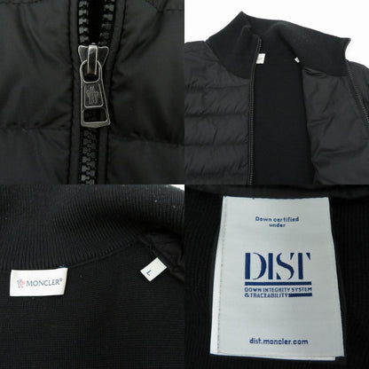 MONCLER | モンクレール CARDIGAN TRICOT ダウンジャケット ダウンジャケット J20919B50700 ブラック サイズ：L【瀬戸大橋店】