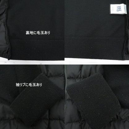 MONCLER | モンクレール CARDIGAN TRICOT ダウンジャケット ダウンジャケット J20919B50700 ブラック サイズ：L【瀬戸大橋店】