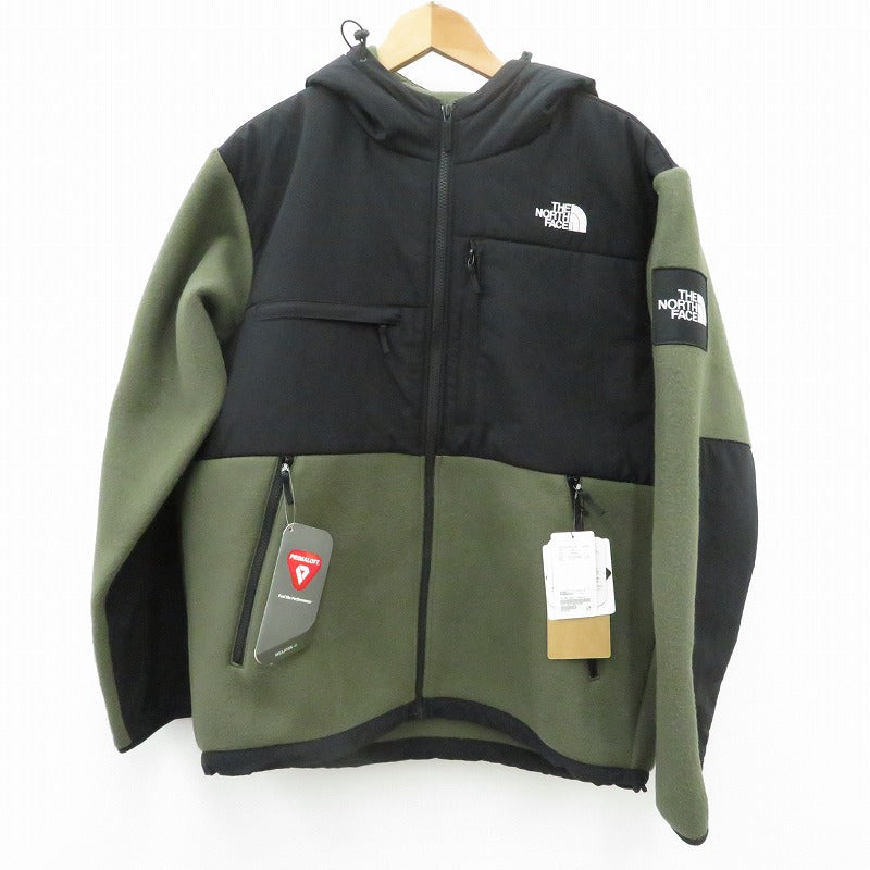THE NORTH FACE | ザ・ノースフェイス Denali Hoodie フリース ジャケット その他アウター NA72052 カーキ サイズ：XL【瀬戸大橋店】