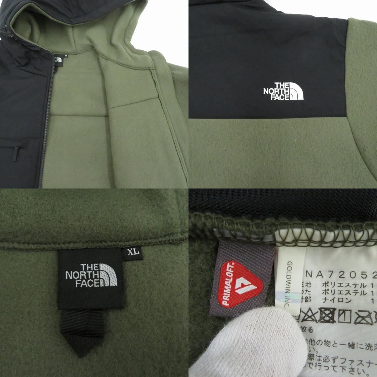 THE NORTH FACE | ザ・ノースフェイス Denali Hoodie フリース ジャケット その他アウター NA72052 カーキ サイズ：XL【瀬戸大橋店】