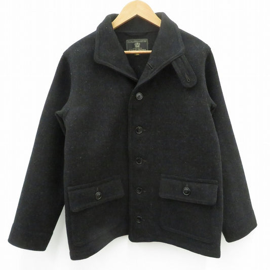 Buzz Rickson's | バズリクソンズ “U.S.NAVY UNIFORM” SUBMARINE CLOTHING WINTER WOOLEN ウールジャケット その他アウター BR15764 ブラック サイズ：38【瀬戸大橋店】