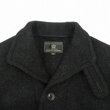 Buzz Rickson's | バズリクソンズ “U.S.NAVY UNIFORM” SUBMARINE CLOTHING WINTER WOOLEN ウールジャケット その他アウター BR15764 ブラック サイズ：38【瀬戸大橋店】