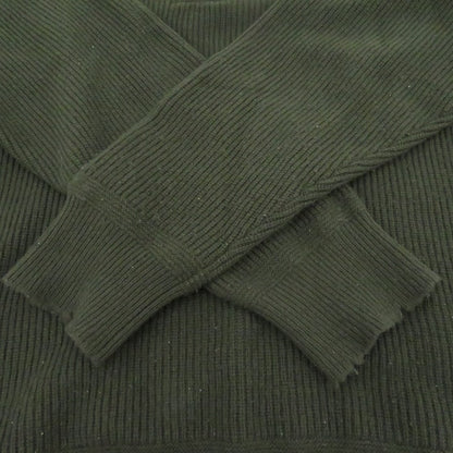 nikki essential Wool Harf Cardigan ST V-neck カーディガン NEP-AW2403 カーキ サイズ：2【瀬戸大橋店】