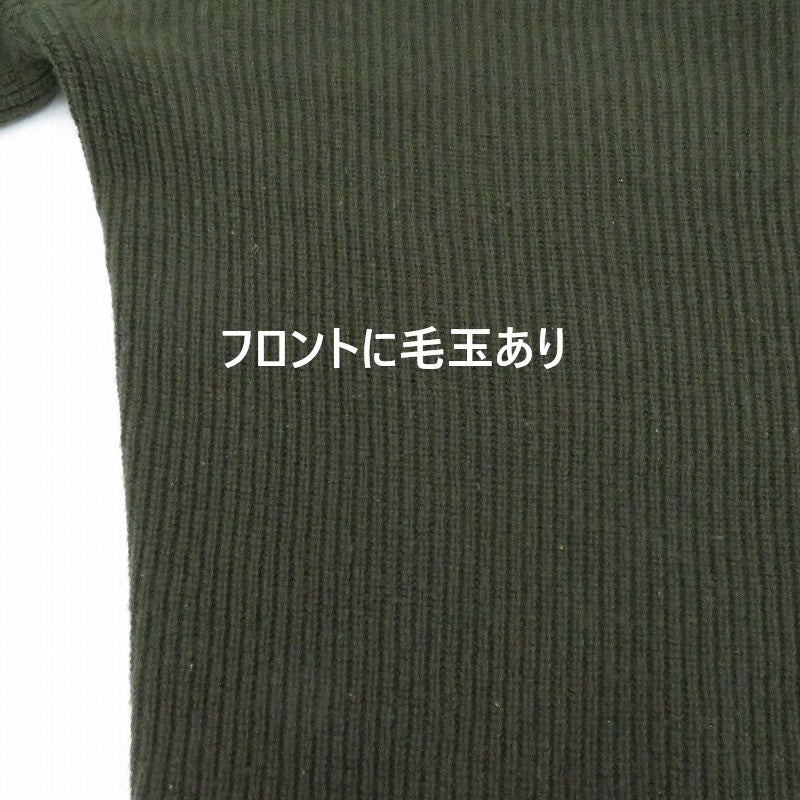 nikki essential Wool Harf Cardigan ST V-neck カーディガン NEP-AW2403 カーキ サイズ：2【瀬戸大橋店】
