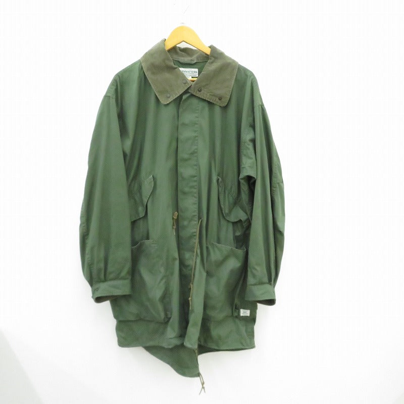 SASSAFRAS | ササフラス Digs Crew Coat その他アウター グリーン サイズ：M【瀬戸大橋店】