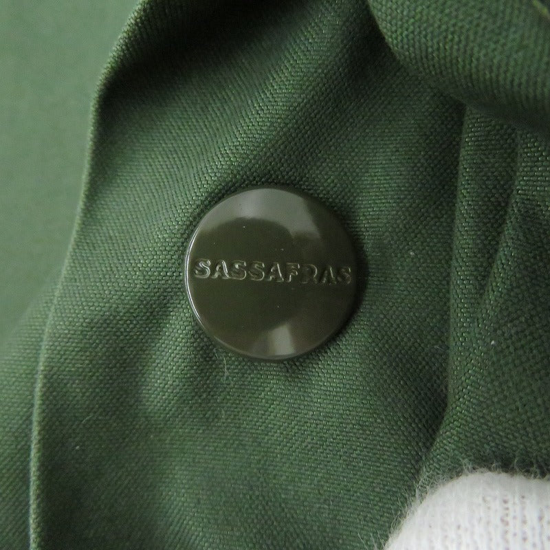 SASSAFRAS | ササフラス Digs Crew Coat その他アウター グリーン サイズ：M【瀬戸大橋店】