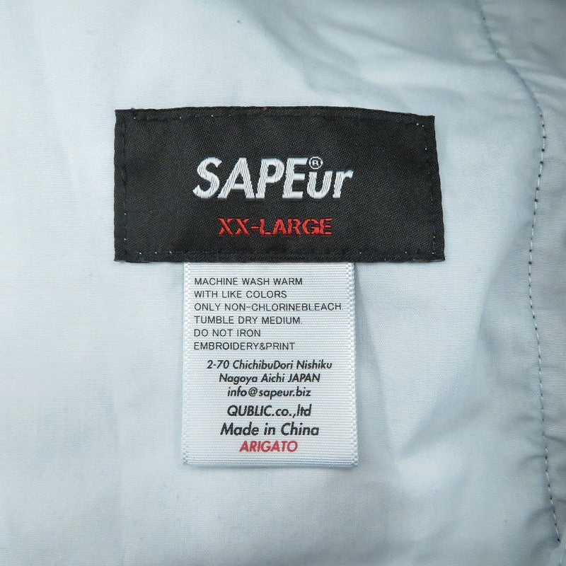 SAPEur | サプール DENIM TRACK PANTS デニムトラックパンツ デニムパンツ ブルー サイズ：XXL【瀬戸大橋店】