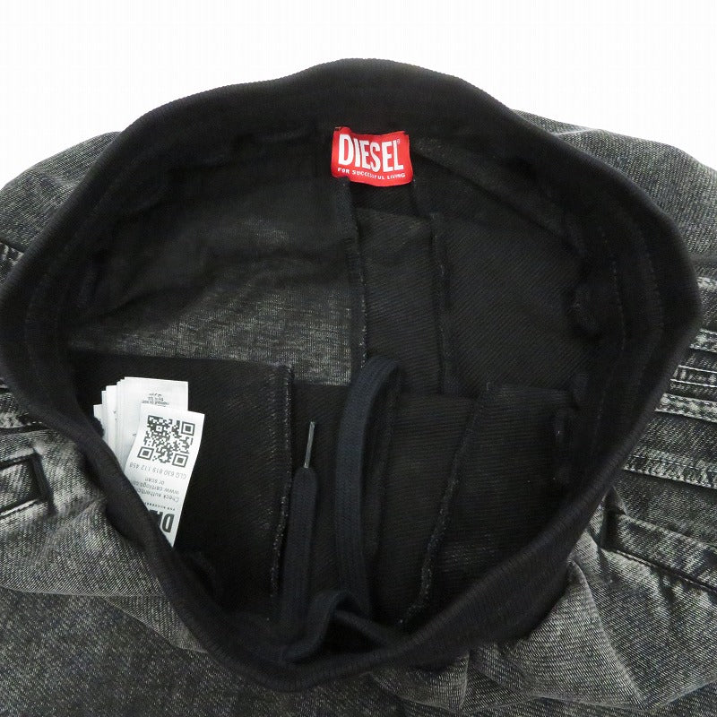 DIESEL | ディーゼル P-ZENIA-S1 イージーパンツ 25aw パンツ ブラック サイズ：S【瀬戸大橋店】