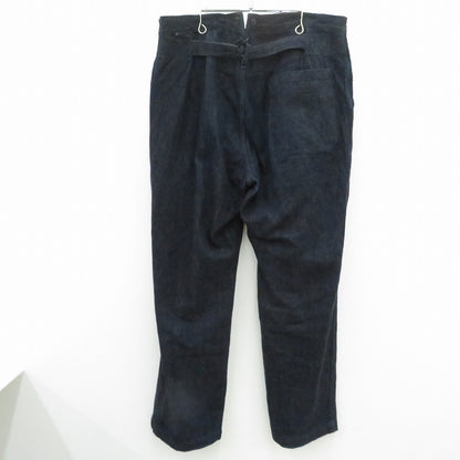 COMOLI | コモリ デニムオーバーパンツ 24SS デニムパンツ Z01-03002 ネイビー サイズ：3【瀬戸大橋店】