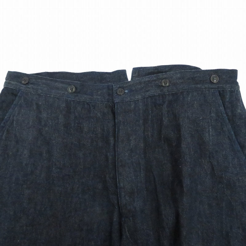 COMOLI | コモリ デニムオーバーパンツ 24SS デニムパンツ Z01-03002 ネイビー サイズ：3【瀬戸大橋店】