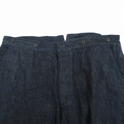 COMOLI | コモリ デニムオーバーパンツ 24SS デニムパンツ Z01-03002 ネイビー サイズ：3【瀬戸大橋店】