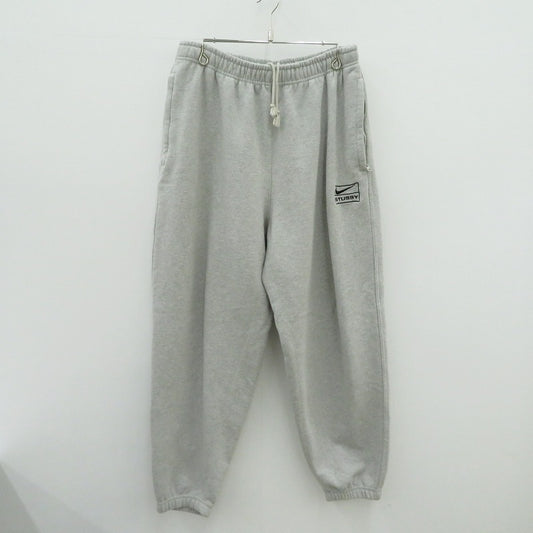 NIKE | ナイキ Stussy x Nike Fleece Pant スウェットパンツ パンツ FN5232-050 グレー サイズ：XL【瀬戸大橋店】