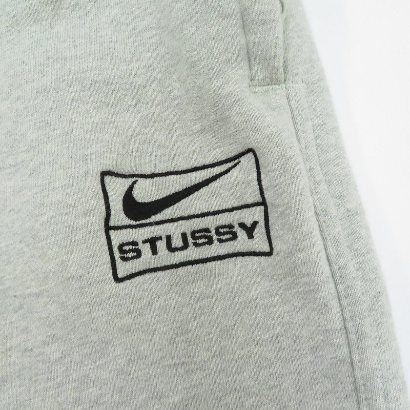 NIKE | ナイキ Stussy x Nike Fleece Pant スウェットパンツ パンツ FN5232-050 グレー サイズ：XL【瀬戸大橋店】