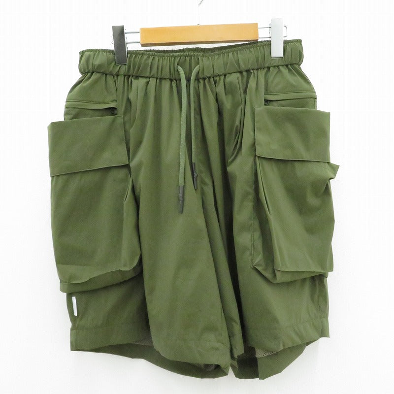 LARGE POCKET SHORTS ショートパンツ ブランド名：S.F.C カーキ サイズ：M【瀬戸大橋店】