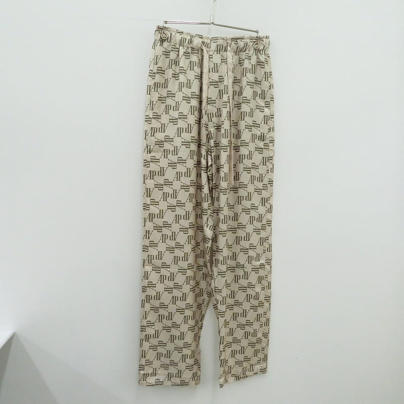 CACTUS JACK | カクタスジャック　トラヴィス ×AUDEMARS PIGUET CJ X AP LOGO SILK PAJAMA PANTS I イージーパンツ パンツ ベージュ サイズ：M【瀬戸大橋店】