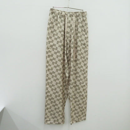 CACTUS JACK | カクタスジャック　トラヴィス ×AUDEMARS PIGUET CJ X AP LOGO SILK PAJAMA PANTS I イージーパンツ パンツ ベージュ サイズ：M【瀬戸大橋店】