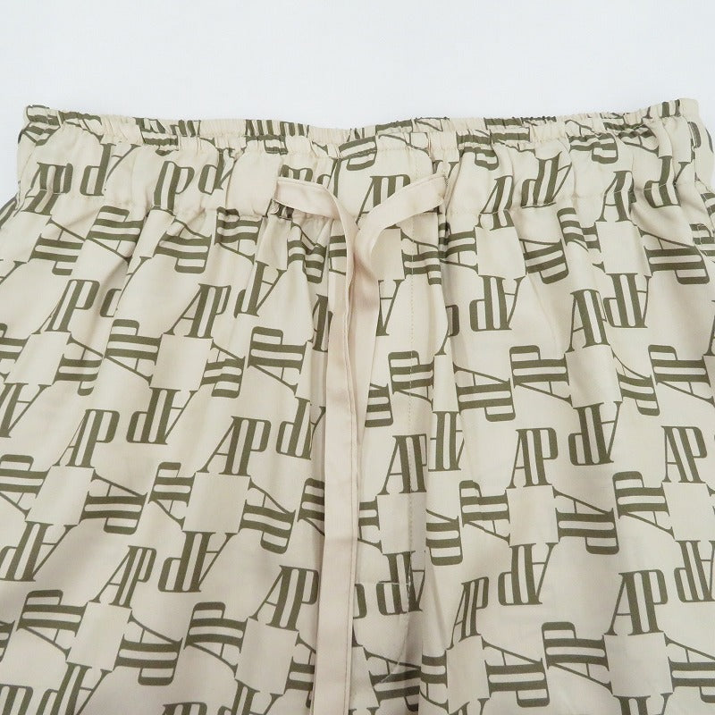 CACTUS JACK | カクタスジャック　トラヴィス ×AUDEMARS PIGUET CJ X AP LOGO SILK PAJAMA PANTS I イージーパンツ パンツ ベージュ サイズ：M【瀬戸大橋店】