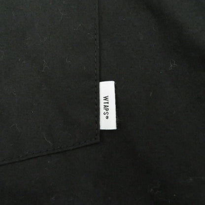 W)TAPS | ダブルタップス FLYERS/LS/COTTON.WEATHER 長袖シャツ 211BRDT-SHM03 ブラック サイズ：3【瀬戸大橋店】