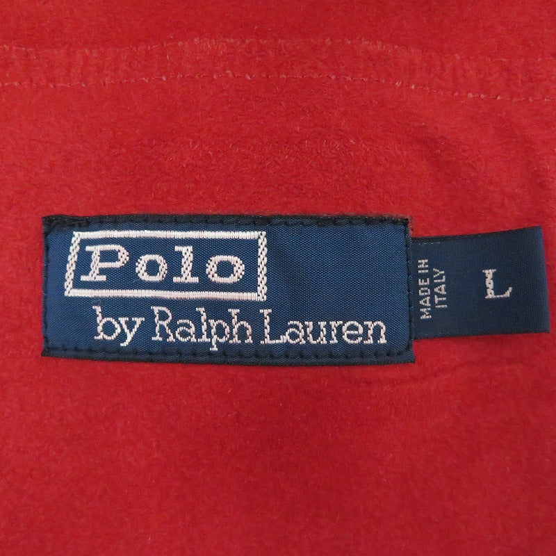POLO RALPH LAUREN | ポロ・ラルフローレン 長袖シャツ JR-RL-GA-3843 レッド サイズ：L【瀬戸大橋店】