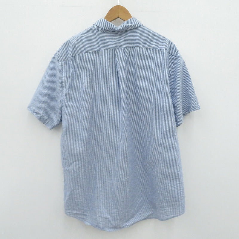 POLO RALPH LAUREN | ポロ・ラルフローレン classic fit Guaranteed to Wrinkle 半袖シャツ ブルー サイズ：XL【瀬戸大橋店】