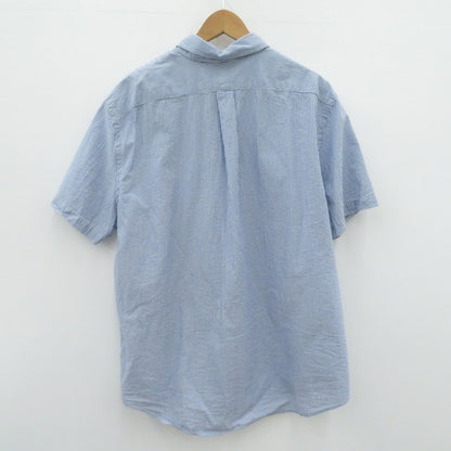 POLO RALPH LAUREN | ポロ・ラルフローレン classic fit Guaranteed to Wrinkle 半袖シャツ ブルー サイズ：XL【瀬戸大橋店】