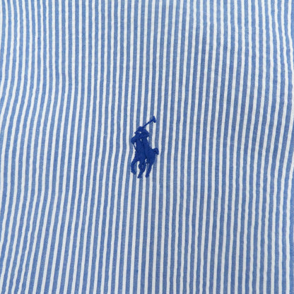 POLO RALPH LAUREN | ポロ・ラルフローレン classic fit Guaranteed to Wrinkle 半袖シャツ ブルー サイズ：XL【瀬戸大橋店】