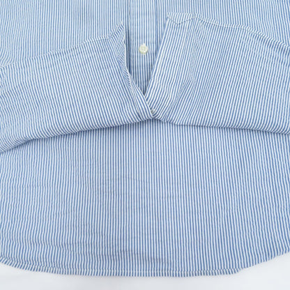 POLO RALPH LAUREN | ポロ・ラルフローレン classic fit Guaranteed to Wrinkle 半袖シャツ ブルー サイズ：XL【瀬戸大橋店】