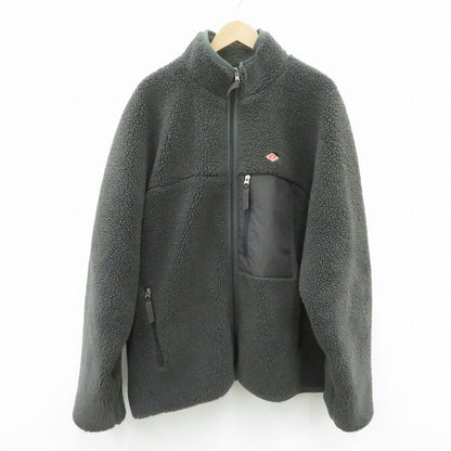 Danton | ダントン INSULATION STAND COLLAR BOA JACKET ボアジャケット その他アウター DT-A0195 LBA グレー サイズ：L【瀬戸大橋店】