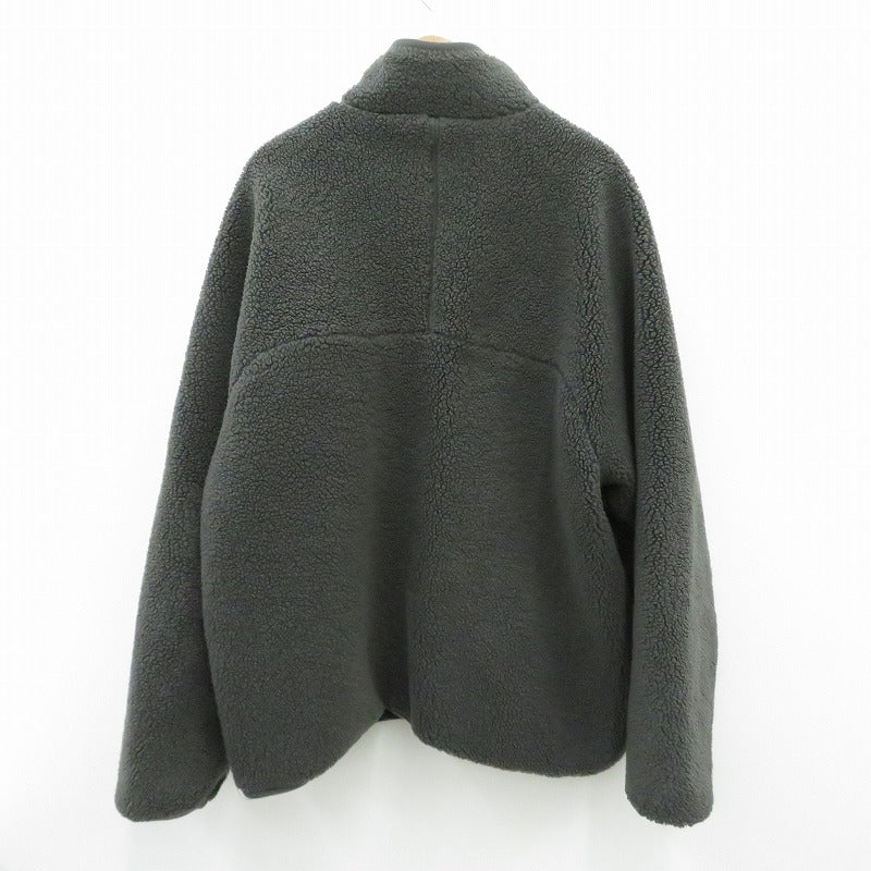Danton | ダントン INSULATION STAND COLLAR BOA JACKET ボアジャケット その他アウター DT-A0195 LBA グレー サイズ：L【瀬戸大橋店】