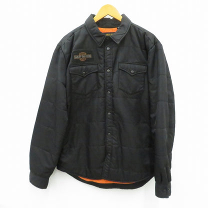 HARLEY-DAVIDSON | ハーレーダビットソン 中綿ジャケット 97494-19VM ブラック サイズ：L【瀬戸大橋店】