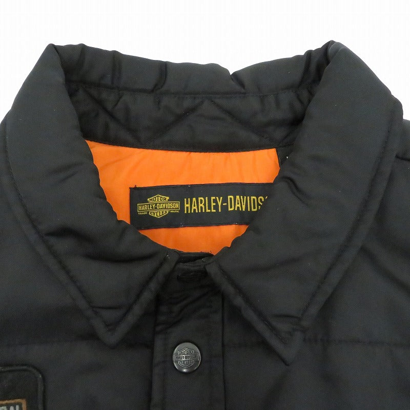 HARLEY-DAVIDSON | ハーレーダビットソン 中綿ジャケット 97494-19VM ブラック サイズ：L【瀬戸大橋店】