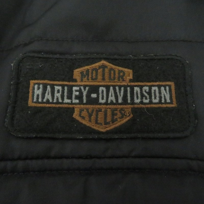 HARLEY-DAVIDSON | ハーレーダビットソン 中綿ジャケット 97494-19VM ブラック サイズ：L【瀬戸大橋店】