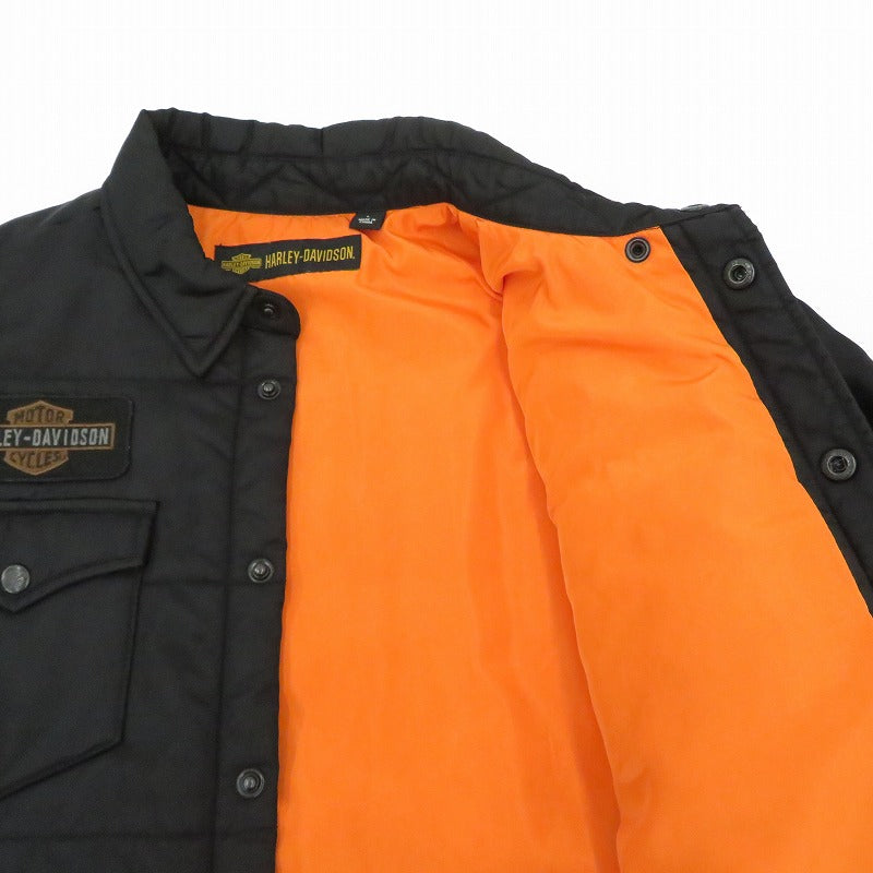 HARLEY-DAVIDSON | ハーレーダビットソン 中綿ジャケット 97494-19VM ブラック サイズ：L【瀬戸大橋店】