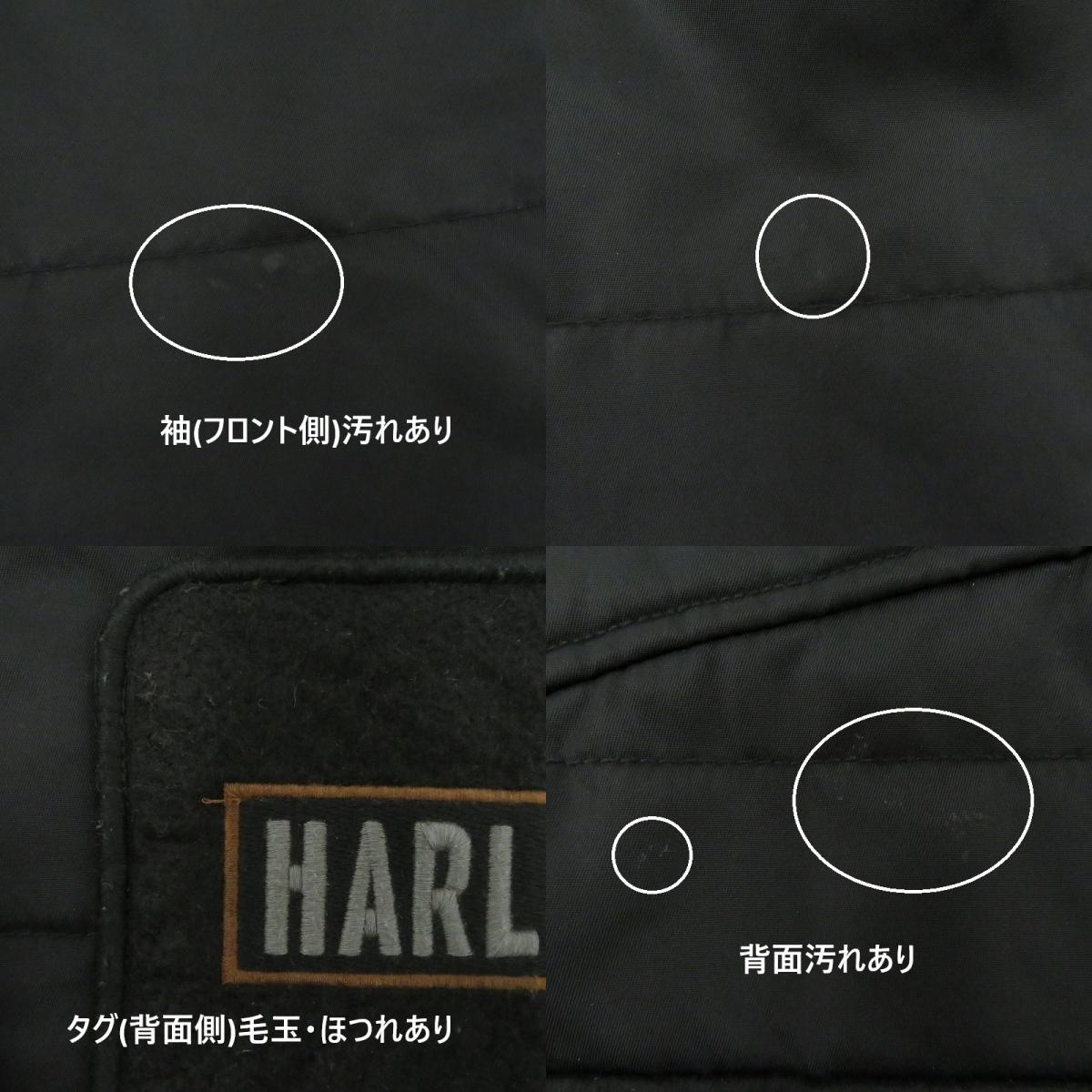 HARLEY-DAVIDSON | ハーレーダビットソン 中綿ジャケット 97494-19VM ブラック サイズ：L【瀬戸大橋店】